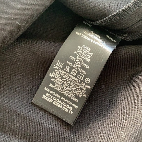 Ted Baker Drape Dress Medium/8 - Picture 6 of 9